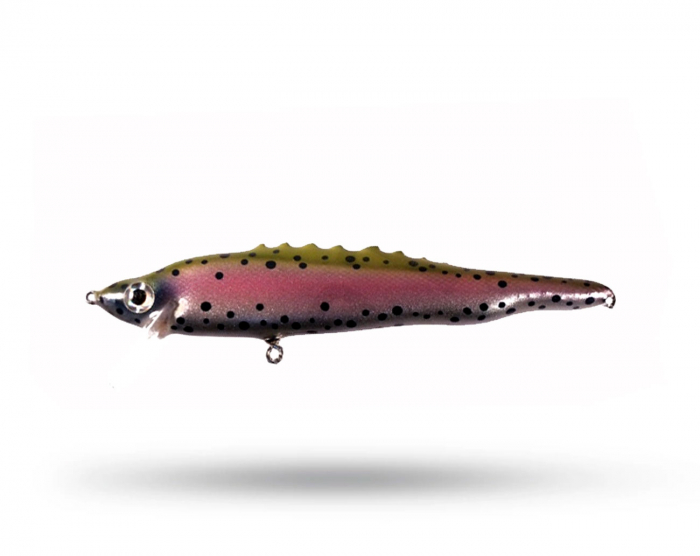 TS Lures Perch Cranken - Rainbow i gruppen Fiskedrag / Gäddwobbler hos Örebro Fiske & Outdoor AB (TS Perch Crank Rainbow)